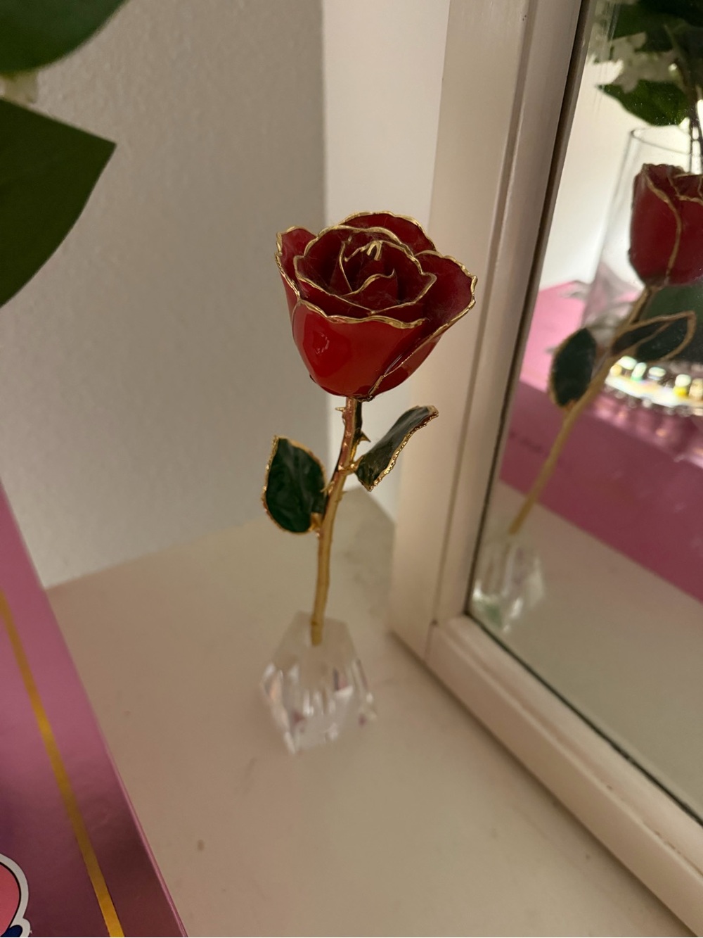 Red forever rose